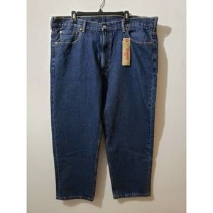 Levi's Men's Size 44x29 Straight Relaxed 550 Blue Cotton Jeans NEW NWT $69.50